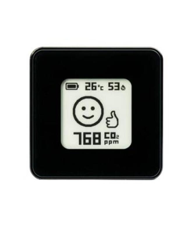 SMART HOME AIR QUALITY SENSOR/BLACK AIRV-BLCK AIRVALENT