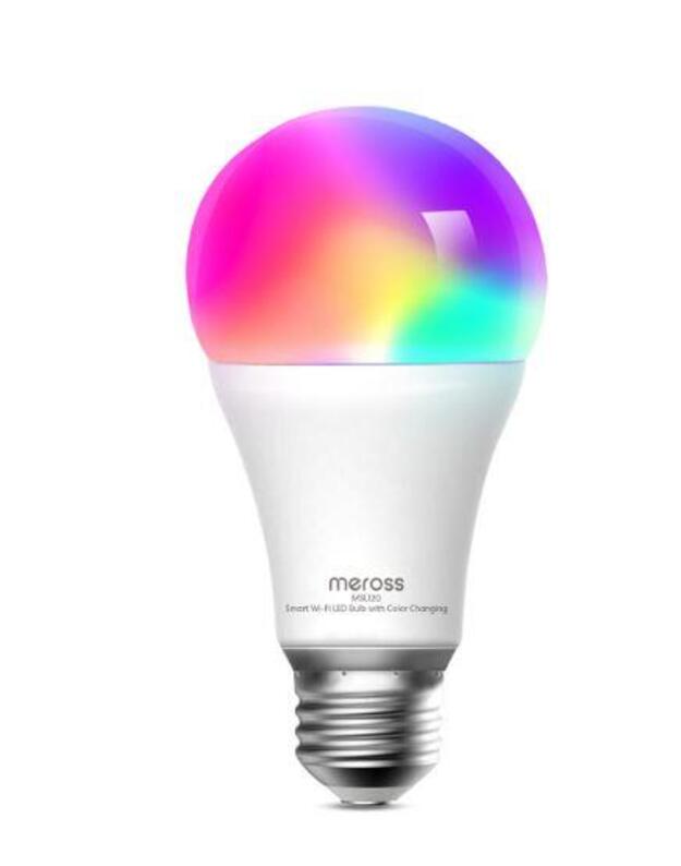 Smart Light Bulb|MEROSS|Power consumption 9 Watts|200-240V|Beam angle 180 degrees|MSL120HK(EU)