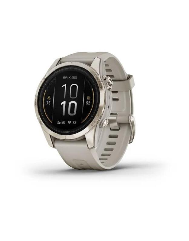 SMARTWATCH EPIX PRO GEN2 42MM/SAND/GOLD 010-02802-11 GARMIN