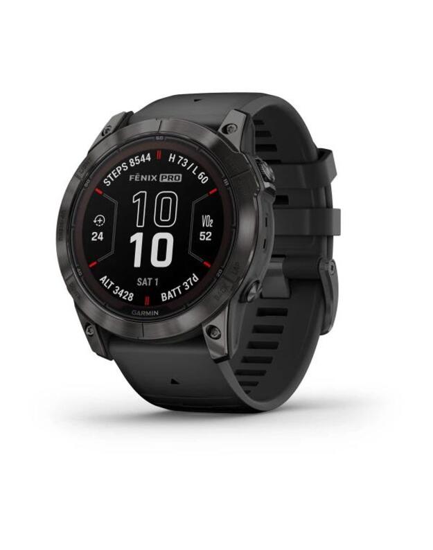 SMARTWATCH FENIX 7X PRO SOLAR/BLACK 010-02778-11 GARMIN