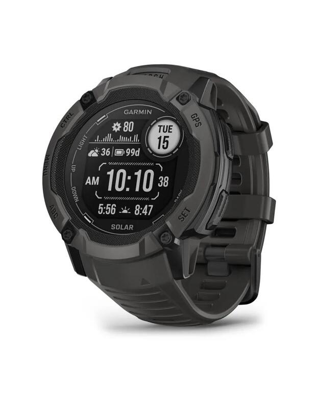 SMARTWATCH INSTINCT 2X SOLAR/GRAPHITE 010-02805-00 GARMIN