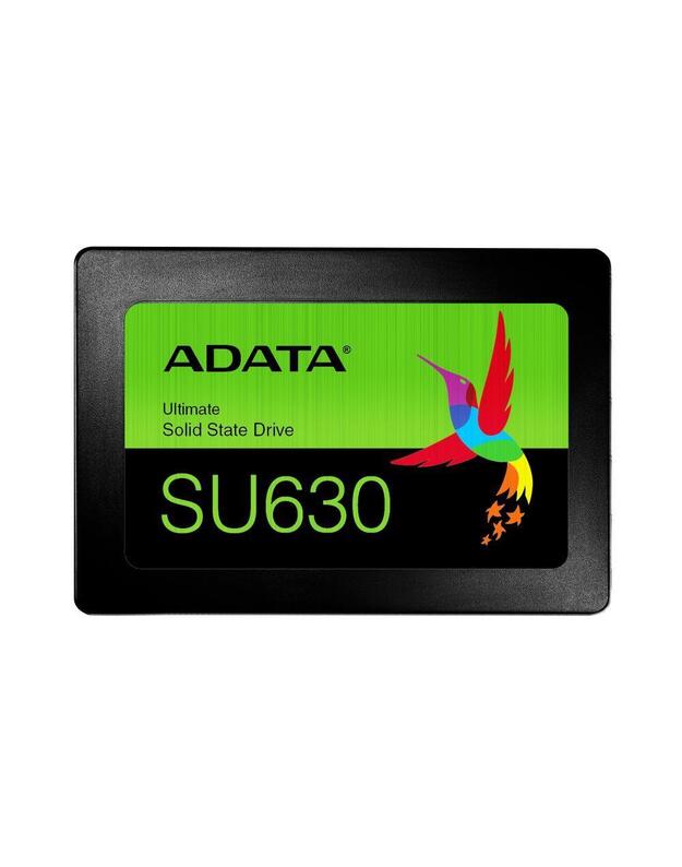 SSD|ADATA|SU630|1.92TB|SATA|3D QLC|Write speed 450 MBytes/sec|Read speed 520 MBytes/sec|2,5 |TBW 400 TB|MTBF 2000000 hours|ASU630SS-1T92Q-R