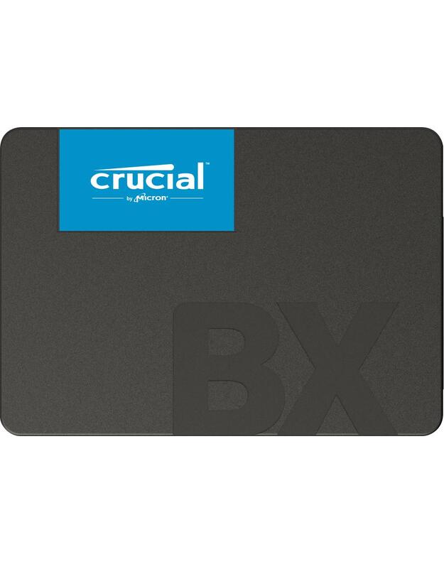 SSD|CRUCIAL|BX500|1TB|SATA 3.0|Write speed 500 MBytes/sec|Read speed 540 MBytes/sec|2,5