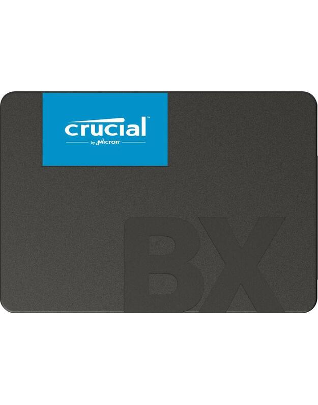 SSD|CRUCIAL|BX500|240GB|SATA 3.0|Write speed 500 MBytes/sec|Read speed 540 MBytes/sec|2,5