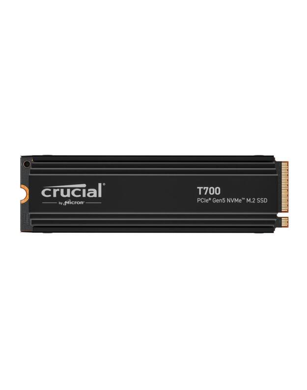 SSD|CRUCIAL|T700|4TB|M.2|PCIE|NVMe|TLC|Write speed 11800 MBytes/sec|Read speed 12400 MBytes/sec|TBW 2400 TB|CT4000T700SSD5