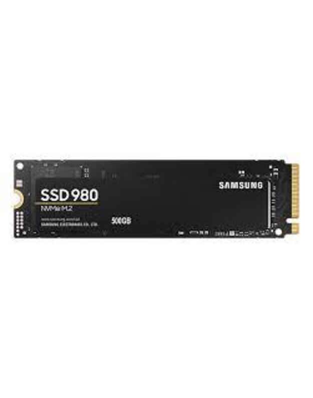 SSD|SAMSUNG|980|500GB|M.2|PCIE|NVMe|MLC|Write speed 1300 MBytes/sec|Read speed 2900 MBytes/sec|2.38mm|TBW 300 TB|MTBF 1500000 hours|MZ-V8V500BW