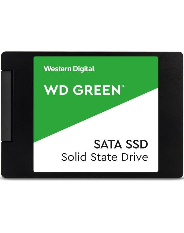 SSD|WESTERN DIGITAL|Green|2TB|SATA|Read speed 545 MBytes/sec|2,5 |MTBF 1000000 hours|WDS200T2G0A