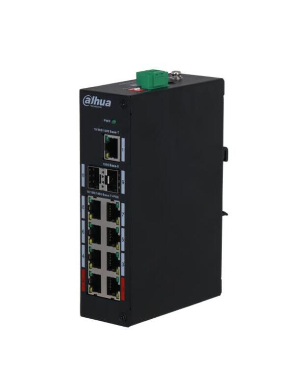 Switch|DAHUA|PoE ports 8|PFS3211-8GT-120-V2