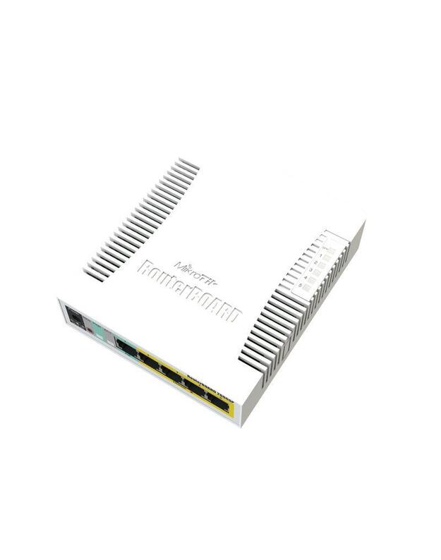 Switch|MIKROTIK|CSS106-1G-4P-1S|5x10Base-T / 100Base-TX / 1000Base-T|1xSFP|CSS106-1G-4P-1S