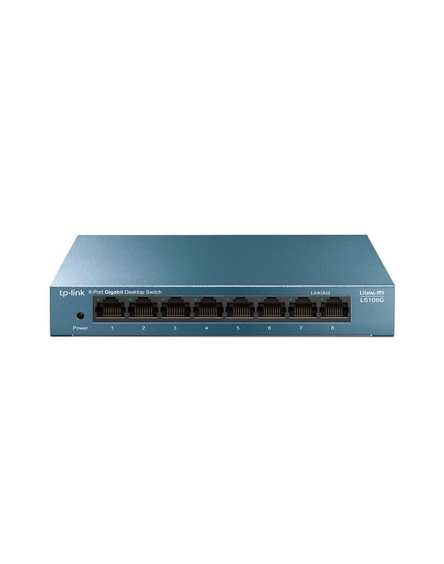 Switch|TP-LINK|LS108G|8x10Base-T / 100Base-TX / 1000Base-T|LS108G