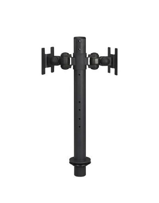 TV SET ACC DESK MOUNT BLACK/10-26