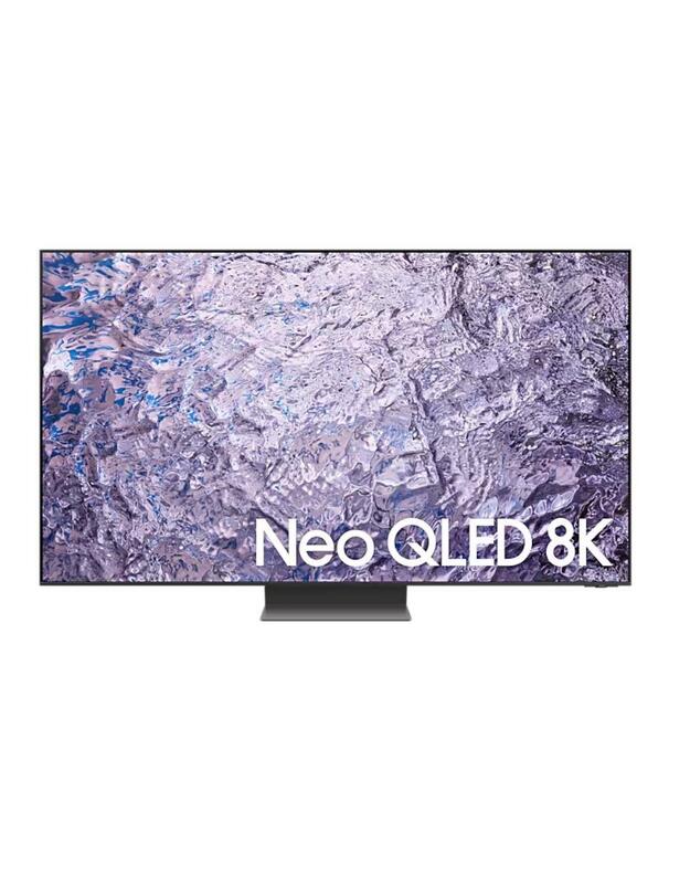 TV Set|SAMSUNG|65 |8K/Smart|QLED|7680x4320|Wireless LAN|Bluetooth|Tizen|Black / Silver|QE65QN800CTXXH