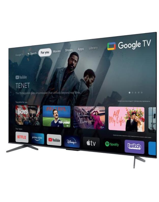 TV Set|TCL|75 |4K|QLED|3840x2160|Wireless LAN|Bluetooth|Google TV|75C644