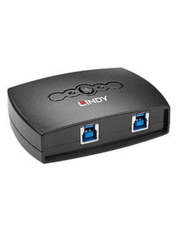 VIDEO SWITCH USB3 2PORT/43141 LINDY