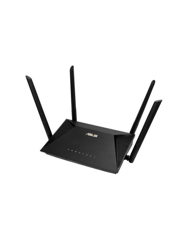 Wireless Router|ASUS|Wireless Router|1800 Mbps|Wi-Fi 5|Wi-Fi 6|IEEE 802.11a/b/g|IEEE 802.11n|USB|1 WAN|3x10/100/1000M|Number of antennas 4|RT-AX53U