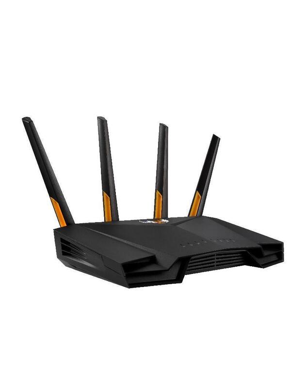 Wireless Router|ASUS|Wireless Router|3000 Mbps|Mesh|Wi-Fi 5|Wi-Fi 6|IEEE 802.11a/b/g|IEEE 802.11n|USB 3.1|1 WAN|4x10/100/1000M|Number of antennas 4|TUF-AX3000