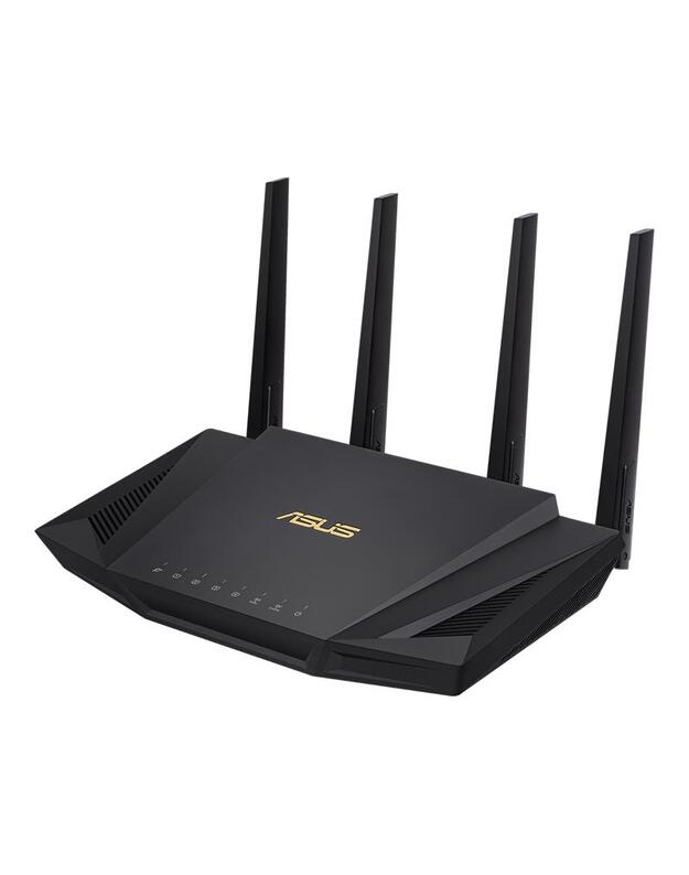 Wireless Router|ASUS|Wireless Router|3000 Mbps|USB 3.1|1 WAN|4x10/100/1000M|Number of antennas 4|RT-AX58UV2