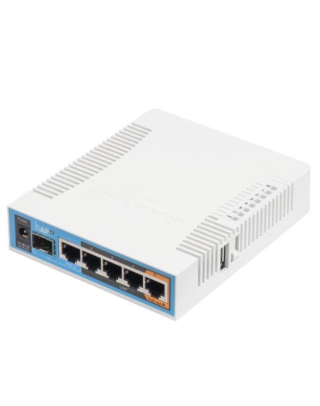 Wireless Router|MIKROTIK|Wireless Router|IEEE 802.11a|IEEE 802.11b|IEEE 802.11g|IEEE 802.11n|IEEE 802.11ac|USB 2.0|5x10/100/1000M|RB962UIGS-5HACT2HNT