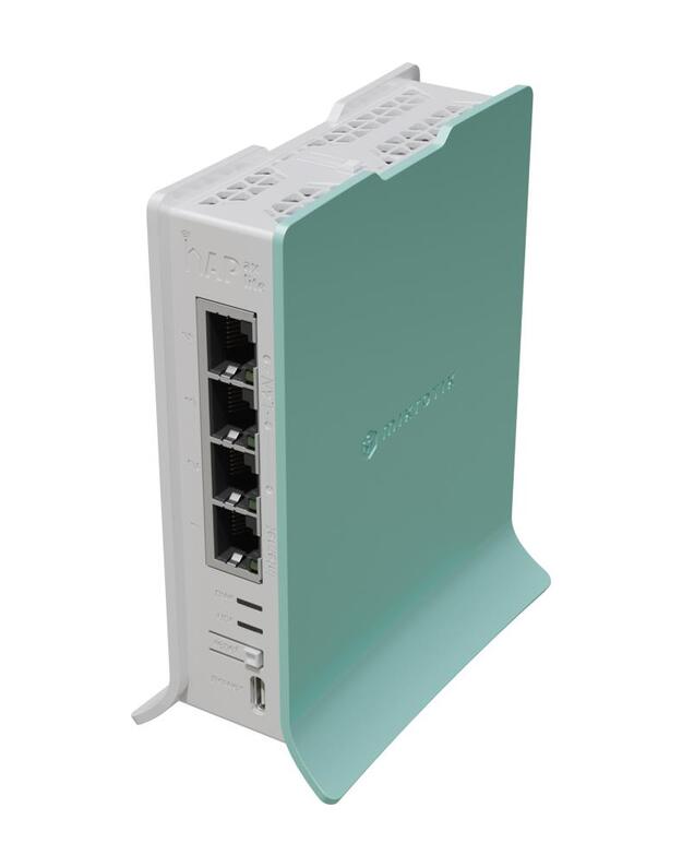 Wireless Router|MIKROTIK|Wireless Router|Wi-Fi 6|IEEE 802.11ax|4x10/100/1000M|L41G-2AXD