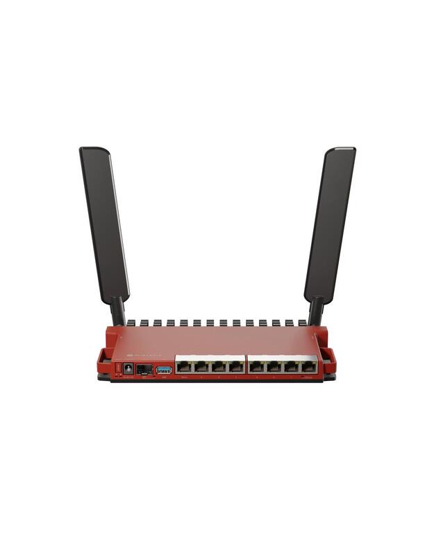 Wireless Router|MIKROTIK|Wireless Router|Wi-Fi 6|IEEE 802.11ax|USB 3.0|8x10/100/1000M|1xSPF|Number of antennas 2|L009UIGS-2HAXD-IN