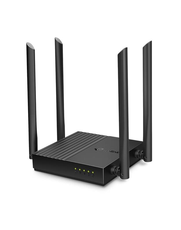 Wireless Router|TP-LINK|Router|1200 Mbps|1 WAN|4x10/100/1000M|ARCHERC64