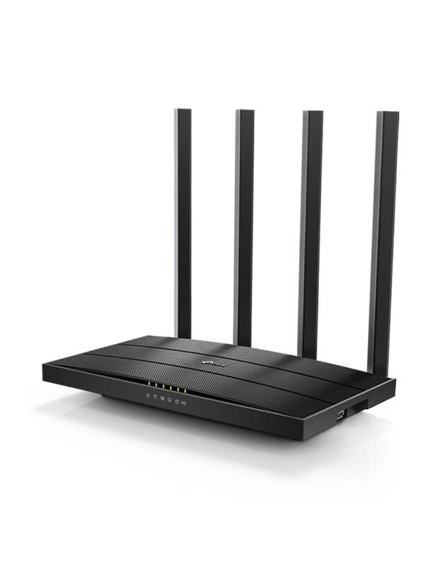 Wireless Router|TP-LINK|Wireless Router|1167 Mbps|IEEE 802.11n|IEEE 802.11ac|USB 2.0|1 WAN|4x10/100/1000M|Number of antennas 4|ARCHERC6U