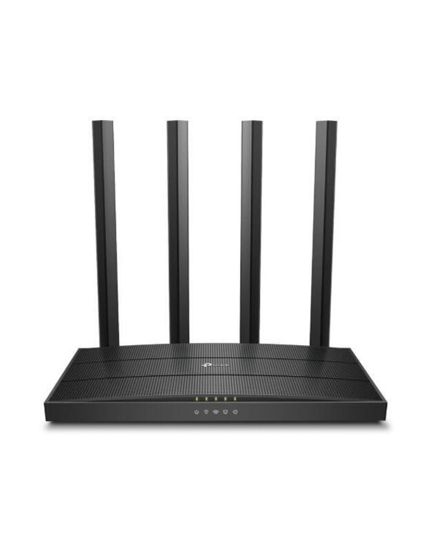 Wireless Router|TP-LINK|Wireless Router|1200 Mbps|Wi-Fi 5|1 WAN|4x10/100/1000M|Number of antennas 4|ARCHERC6V4