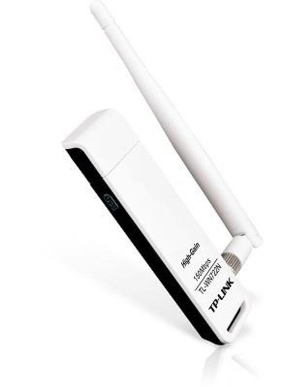 WRL ADAPTER 150MBPS USB HIGH/GAIN TL-WN722N TP-LINK