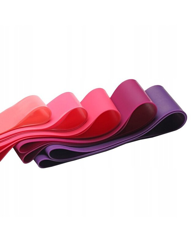 Pasipriešinimo gumų rinkinys Exercise rubber band set 2, 5vnt