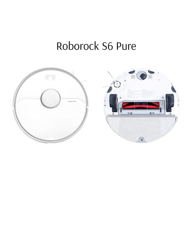 Šluostė Xiaomi Roborock S5, S5 Max, S6, S6 Maxv, S6 Pure, 4 vnt (pakaitalas)