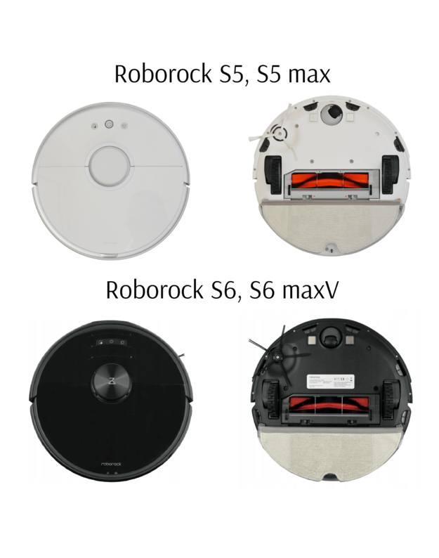 Šluostė Xiaomi Roborock S5, S5 Max, S6, S6 Maxv, S6 Pure, 4 vnt (pakaitalas)