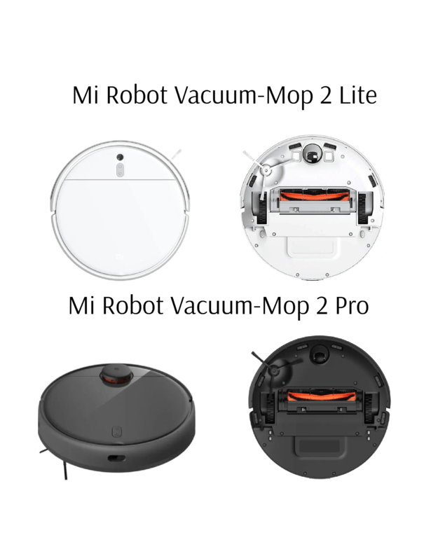 Pagrindinis šepetys Xiaomi Mi Robot Vacuum-Mop 2 Lite /Mop 2 Pro, 2 vnt (pakaitalas)